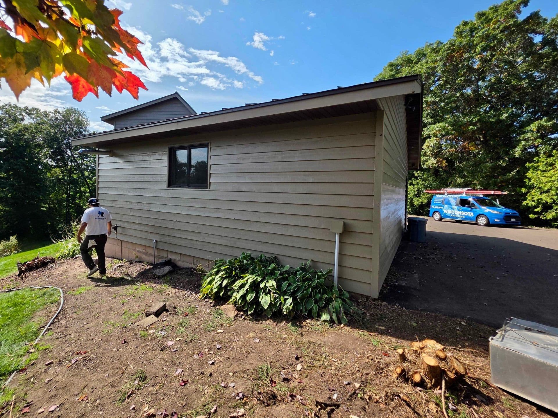 Gallery photos for Stunning Home Exterior Transformation in Eau Claire: Image #1