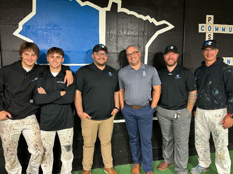 Project Celebrating Community and Quality with Sherwin Williams in Eau Claire image