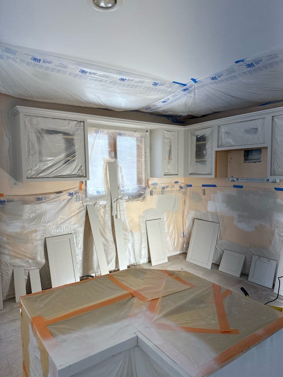 Residential Space Painting and Cabinet Transformation