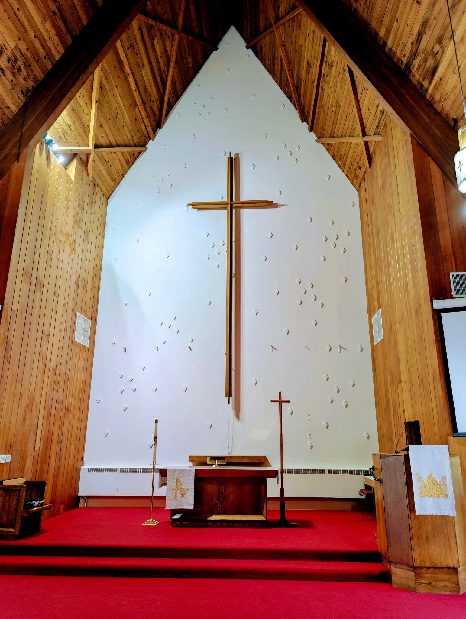 Stunning Church Wall Transformation in Chippewa Falls image