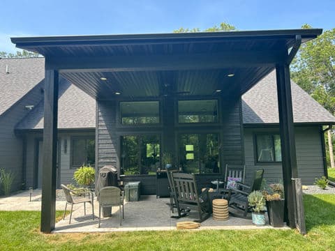 Modern Patio and Porch Makeover in Wisconsin image