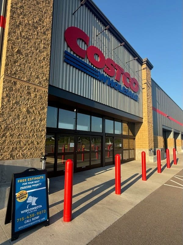 Eau Claire Costco Exterior Painting Refresh