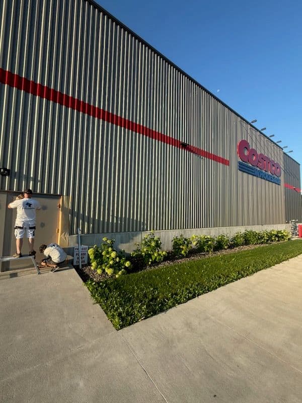 Gallery photos for Eau Claire Costco Exterior Painting Refresh: Image #1